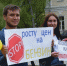 Омичи снова вышли на митинг за снижение цен на бензин - Om1.Ru