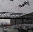 100-метровый пешеходный мост за ночь смонтировали в Новосибирске - Om1.Ru