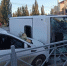 На Театральной площади перевернулась маршрутка: пострадали девять омичей - Omsk-news.net