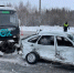 Четыре омича пострадали в массовом ДТП с автобусом на Ленинградском мосту - Om1.Ru