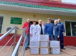 Медики из Луганской Народной Республики получили гуманитарный груз от Областного клинического противотуберкулезного диспансера.