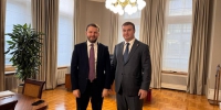 Виталий Хоценко и заместитель руководителя Администрации Президента РФ Максим Орешкин обсудили вопросы развития региона - Правительство Омской области