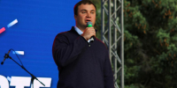 Виталий Хоценко побывал в Луганской Народной Республике в подшефном городе Стаханове - Om1.Ru