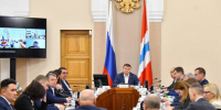 Губернатор Хоценко провёл межведомственный штаб по координации строительства в регионе объектов нацпроектов и госпрограмм - Газета Омский пригород