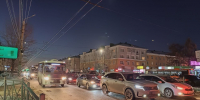 Омские водители просят убрать снег с улиц, дублирующих проспект Мира - СуперОмск