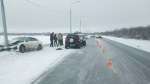 В Омской области произошла авария с тремя автомобилями