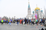 В Омске на Рождественском полумарафоне стартовало рекордное количество участников