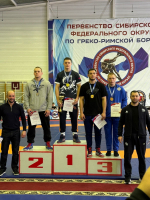 Омские борцы взяли 3 «бронзы» на первенстве Сибири