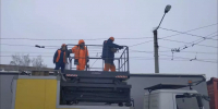 Последствия устранены: после жуткого пожара в Омске возобновили движение троллейбусов - Gorod55.Ru