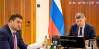 Губернатор Виталий Хоценко и Министр экономического развития России Максим Решетников провели рабочую встречу - Правительство Омской области