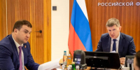 Прошла рабочая встреча губернатора Омской области Виталия Хоценко и министра экономического развития России Максима Решетникова - Газета Омский пригород
