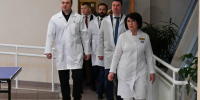 Губернатор Виталий Хоценко и руководитель Социального фонда России Сергей Чирков посетили Центр реабилитации «Омский» - ИА Омскрегион