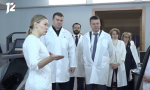 Глава региона Виталий Хоценко и руководитель Фонда пенсионного и социального страхования России Сергей Чирков посетили Центр реабилитации