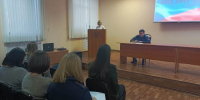 Руководитель Центра социальной помощи семье и детям выступила перед сотрудниками ЛИУ-10 и ОБ-11 - УФСИН России