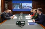 Виталий Хоценко провел встречу с замминистра обороны РФ Павлом Фрадковым