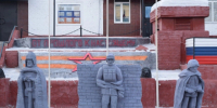 Омские заключенные украсили территории колоний снежными скульптурами - ИА Омскрегион