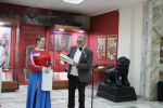 Состоялось открытие выставки «Эхо шаманского бубна»
