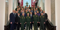 Виталий Хоценко принял участие в торжествах по случаю юбилея Военной академии им. А.В. Хрулева - 12 канал