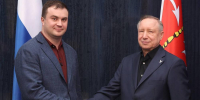 Виталий Хоценко и Александр Беглов обсудили вопросы межрегионального сотрудничества - Правительство Омской области