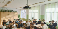 Профессиональные пробы на классном часе в лицее № 54 - ОмАЭиП