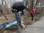 Виталий Хоценко поблагодарил омичей за участие в общегородском субботнике