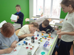 В преддверии Светлой Пасхи состоялся мастер-класс "Пасхальная палитра"