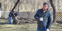 Депутаты горсовета приняли участие в субботнике на избирательных округах - Городской Совет