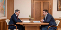 Виталий Хоценко и Валерий Фальков провели рабочую встречу в Москве - Правительство Омской области