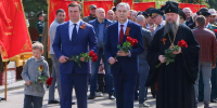 Виталий Хоценко принял участие в открытии проекта «В лесу прифронтовом» - 12 канал
