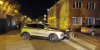 В Ленинском округе автомобиль столкнулся с мопедом под управлением ребёнка - 12 канал