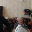 В преддверии 80-летия юбилея Великой Победы поздравления принимает Евдокия Витальевна Свиньева - ветеран двух войн - Великой отечественной и Советско-Японской - Министерство имущественных отношений