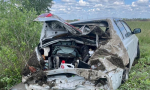 В Омской области произошло ДТП, в котором пострадала девушка с маленьким ребёнком