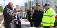 Хоценко оценил реконструкцию бульвара Архитекторов и поручил ускорить работы - Om1.Ru