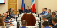 Виталию Хоценко доложили о ходе реализации ключевых инфраструктурных проектов региона - Правительство Омской области