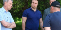 Виталий Хоценко: капремонт лицея «Альфа» в Усть-Ишиме идет в плановом режиме - Правительство Омской области