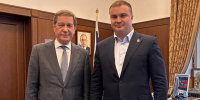 Виталий Хоценко провёл рабочую встречу с первым заместителем председателя Государственной Думы - 12 канал