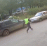 За гонщиком в Октябрьском округе Омска гнались сразу три полицейских автомобиля с сиренами - 12 канал