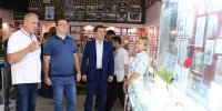 Виталий Хоценко посетил площадку нового туристического пространства в Русско-Полянском районе - 12 канал