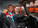 Виталий Хоценко передал ключи от 20 новых самосвалов КамАЗ омским дорожникам