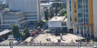 Всех эвакуировали: у главного корпуса ОмГУ заметили пожарные машины - Om1.Ru