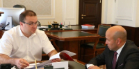 Виталий Хоценко проконтролировал реализацию проектов в Азовском и Одесском районах - ИА Омскрегион