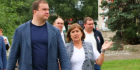 Виталий Хоценко проинспектировал ремонт историко-краеведческого музея в Полтавском районе - Газета Омский пригород