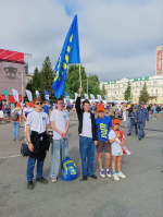 Омские партийцы продемонстрировали отличную спортивную форму на Сибирском международном марафоне