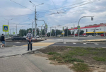 Омичи пожаловались на затопленные после дождя участки обновленного бульвара Архитекторов
