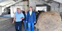 Виталий Хоценко посетил с рабочей поездкой Муромцевский район Омской области - Газета Омский пригород