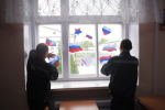С лицами, отбывающими наказание в учреждениях УФСИН России по Омской области, проведены мероприятия, посвященные Дню Государственного флага Российской Федерации