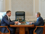 Виталий Хоценко провел встречи с главами Оконешниковского и Павлоградского районов 