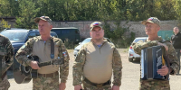 Вокальный ансамбль «Новая провинция» с благотворительными концертами в Луганской Народной Республике - Управление культуры