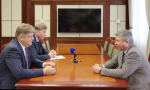 Полпред провел рабочую встречу с Андреем Плешивцевым