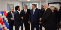 Виталий Хоценко и Анатолий Серышев посетили обновлённую школу №11 в Омске - 12 канал